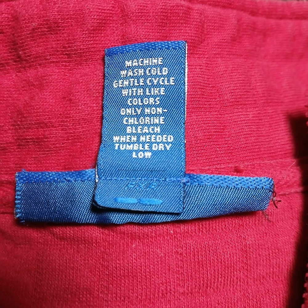 Karen Scott Sport Red Women Zipper Sweter Size XL - Picture 8 of 8